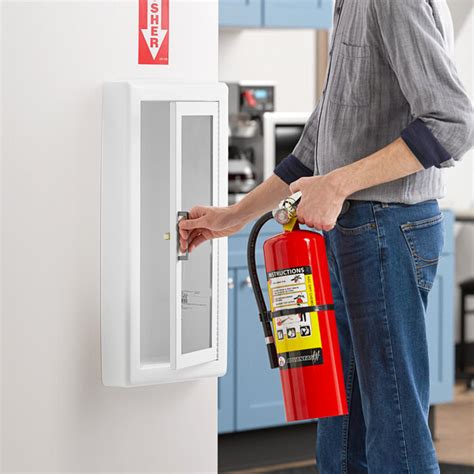 ambassador steel fire extinguisher cabinet c1017 installation instructions|INSTALLATION: NON FIRE.